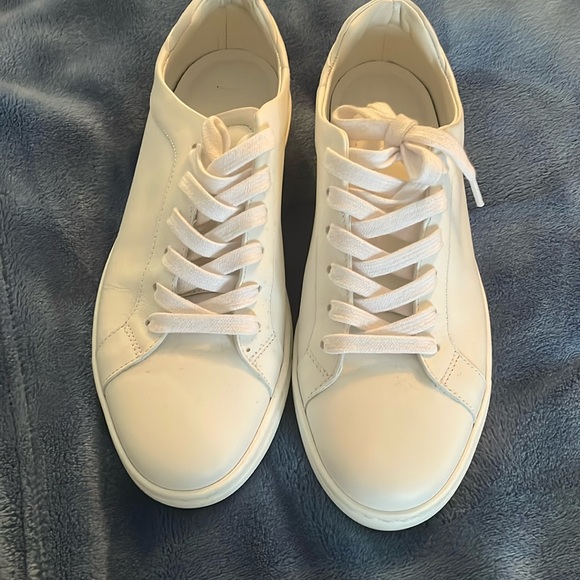 Shoes - M. Gemi white leather sneakers.